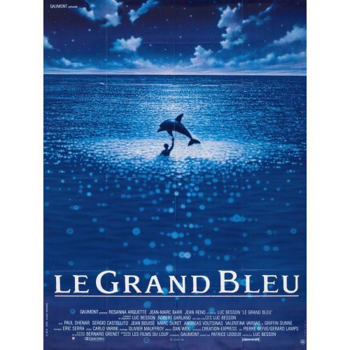 The Big Blue Movie Poster The Big Blue Movie Poster