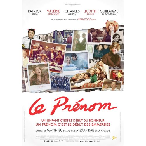 Le Prenom Movie Poster Le Prenom Movie Poster