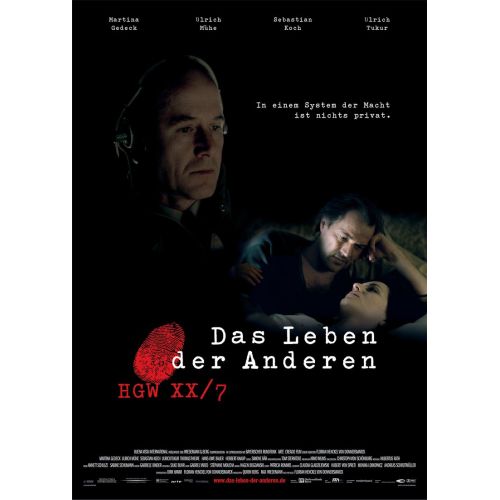 Das Leben Der Anderen 2 Movie Poster Movie Poster Das Leben Der Anderen 2 Movie Poster This is the official movie poster for Das Leben der Anderen 2, a gripping sequel to the