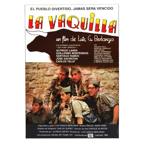 La Vaquilla Film Posteri