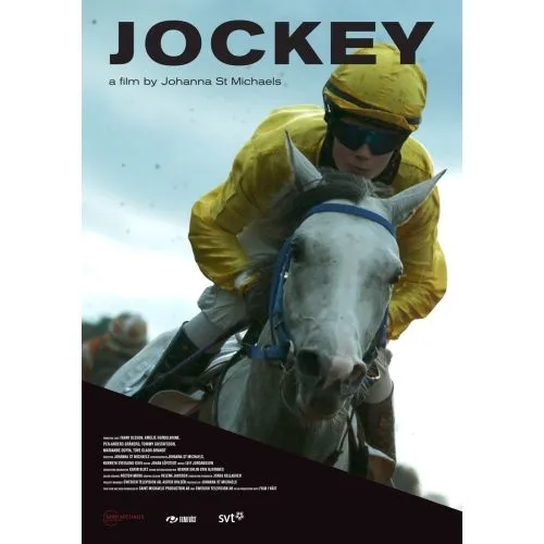Jockey Movie Poster The Jockey movie poster encapsulates the essence of this heartwarming drama. Directed by Clint Bentley, and