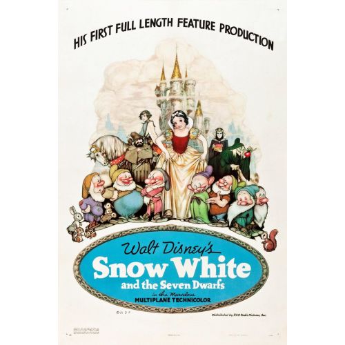 Snow White And The Seven Dwarfs 3 Movie Poster Snow White And The Seven Dwarfs 3 Movie Poster