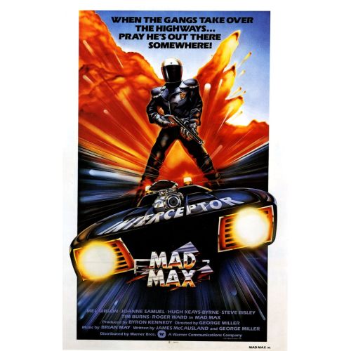 Mad Max Movie Poster Mad Max Movie Poster