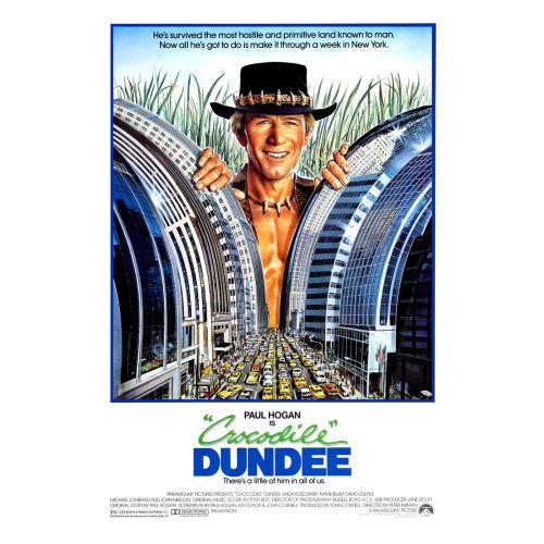 Timsah Dundee Film Posteri Timsah Dundee Film Posteri