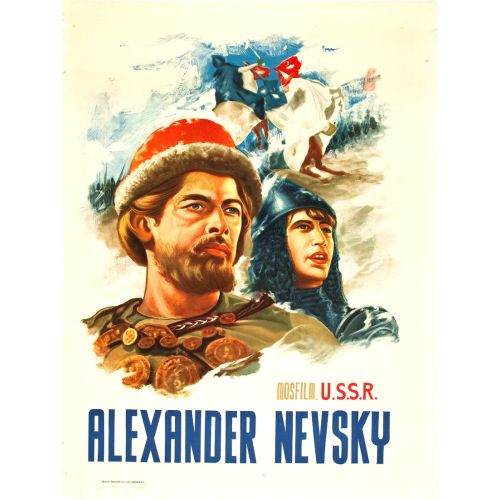 Aleksandr Nevskiy Movie Poster