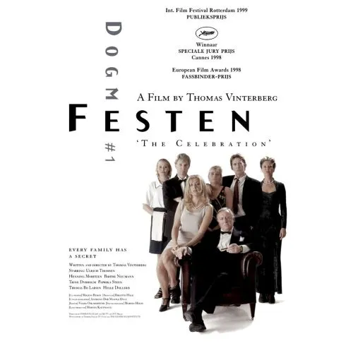 Festen Movie Poster The Festen movie poster provides an intriguing visual representation of the story, direction and characters