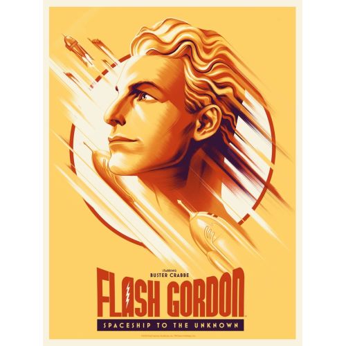 Flash Gordon Movie Poster The Flash Gordon movie poster encapsulates the essence of this 1980s classic science fiction film.