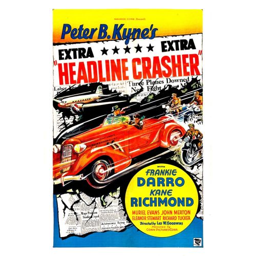 Headline Crasher Film Posteri Headline Crasher Film Posteri