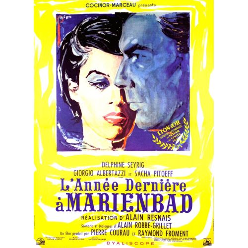 Last Year At Marienbad Movie Poster Last Year At Marienbad Movie Poster