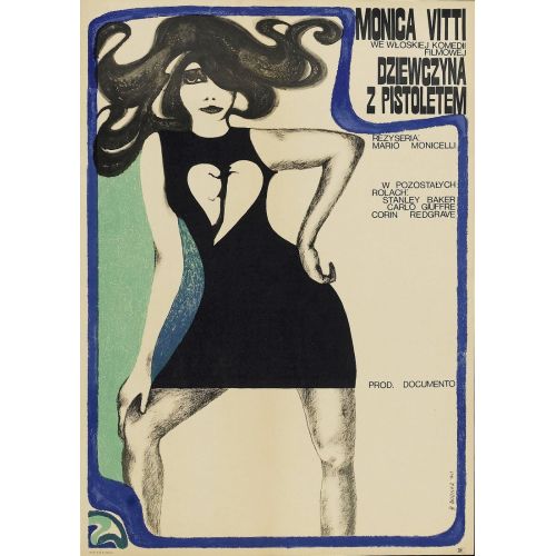 The Girl With The Pistol Film Posteri The Girl With The Pistol Film Posteri