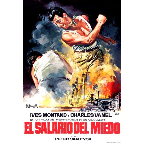 Le Salaire De La Peur Movie Poster Le Salaire De La Peur Movie Poster