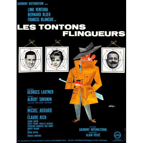 Les Tontons Flingueurs Film Posteri Les Tontons Flingueurs Film Posteri