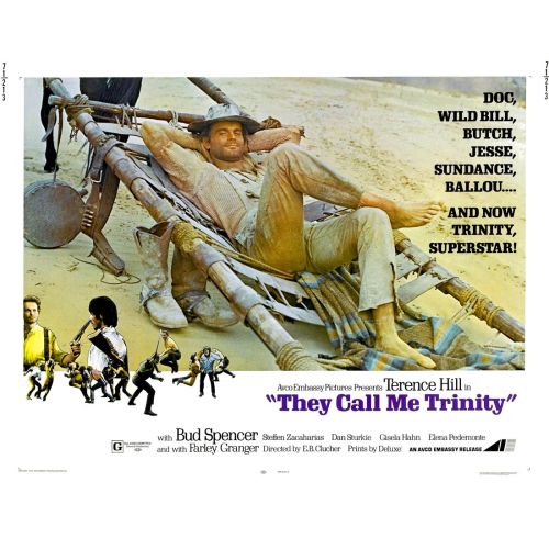 They Call Me Trinity Movie Poster They Call Me Trinity Movie Poster