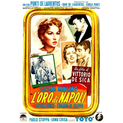 The Gold Of Naples Movie Poster