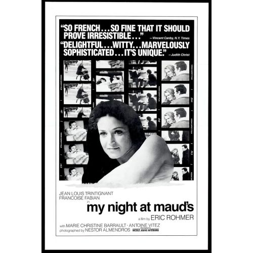 Maud’la Bir Gece Film Posteri Maud’la Bir Gece Film Posteri
