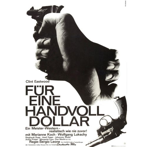 Per Un Pugno Di Dollari Movie Poster