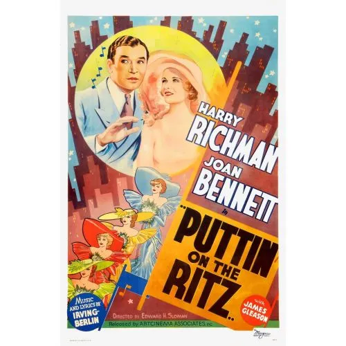 Puttin On The Ritz Movie Poster Movie Poster Puttin On The Ritz Movie Poster Your text about Puttin On the Ritz movie information goes here.Poster PrintsThe original