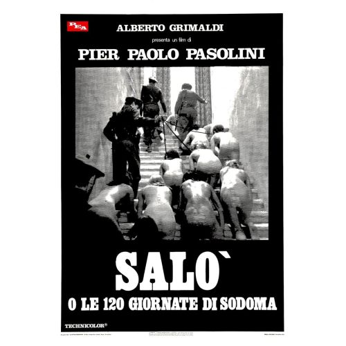Salo Ya Da Sodom'un 120 Günü Film Posteri