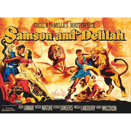 Samson Ve Dalila Film Posteri