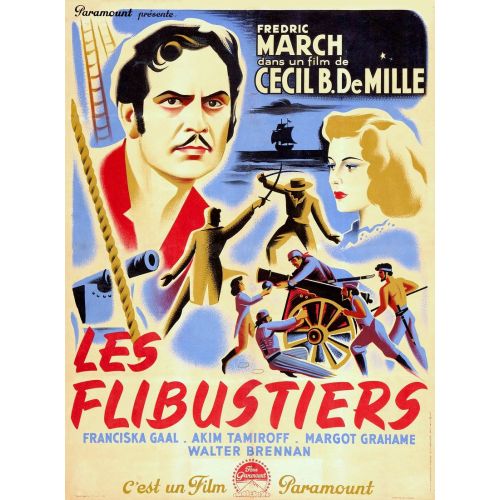 The Buccaneer Film Posteri The Buccaneer Film Posteri