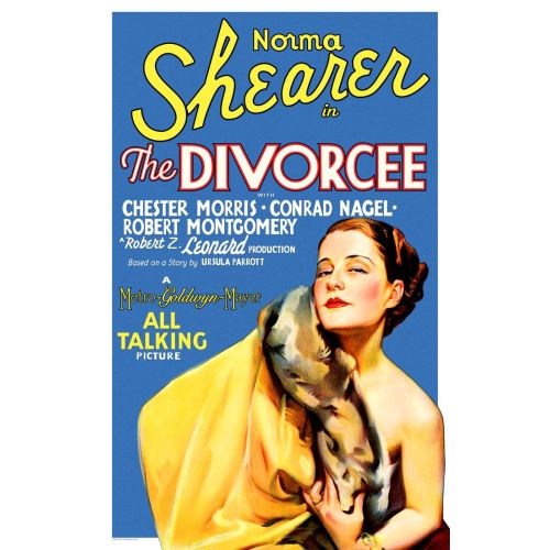 The Divorcee Film Posteri The Divorcee Film Posteri