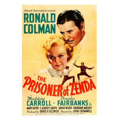 The Prisoner Of Zenda Movie Poster