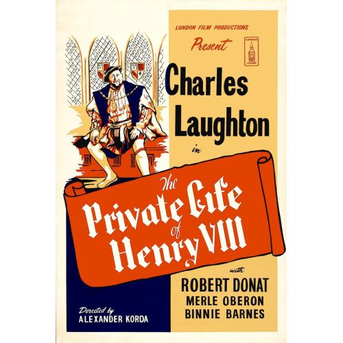 The Private Life Of Henry VIII Movie Poster