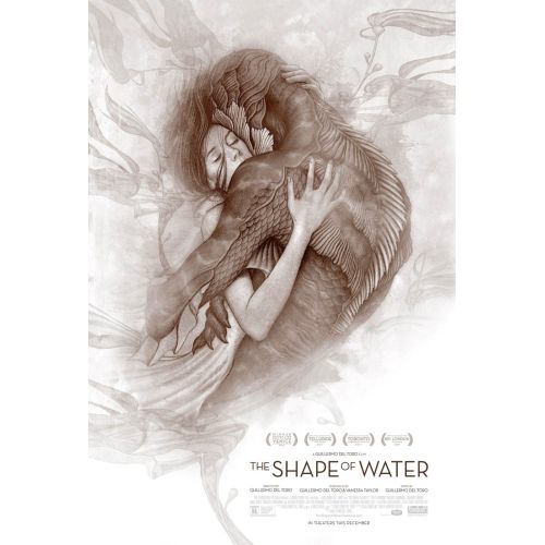 The Shape Of Water Movie Poster The Shape Of Water Movie Poster