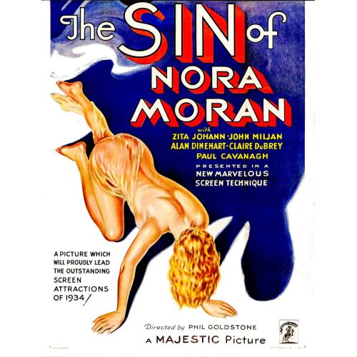 The Sin Of Nora Moran Movie Poster The Sin Of Nora Moran Movie Poster