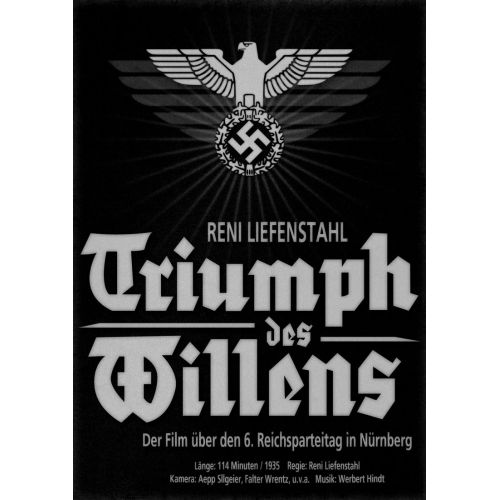 Triumph Of The Will Movie Poster The Triumph of the Will movie poster is a striking piece of cinema history, encapsulating one