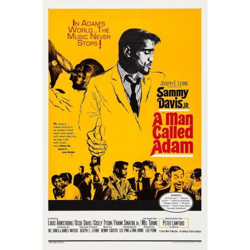 A Man Called Adam, Louis Armstrong Movie Poster A Man Called Adam, Louis Armstrong Movie Poster