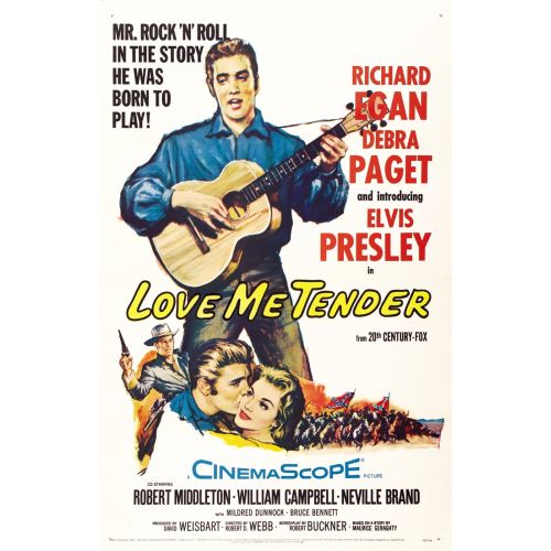 Love Me Tender. Movie Poster Love Me Tender. Movie Poster
