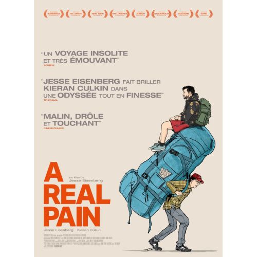 A Real Pain Poster A Real Pain Poster