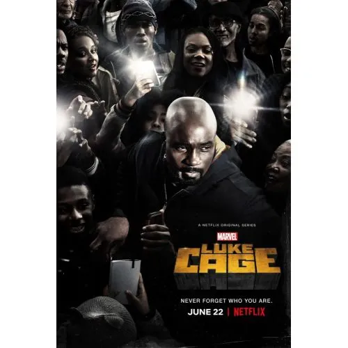 Luke Cage Movie Poster Luke Cage is a unique blend of action, drama and superhero movie genres. The film tells the story of an