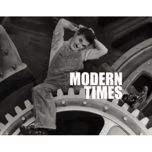 Modern Zamanlar Film Posteri Modern Times film posteri, filmin hikayesine, yönetmenine, oyuncularına ve türüne dair bize bir