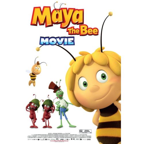 Maya The Bee Movie Poster This detailed poster hails from Maya the Bee, an enchanting animated movie directed by Alexs