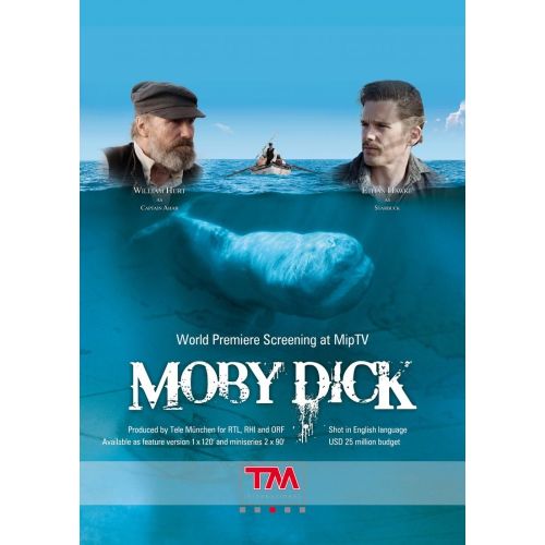Moby Dick Film Posteri Moby Dick, insanın denize ve yıkıcı bir beyaz balinaya karşı mücadelesinin epik bir hikayesidir.