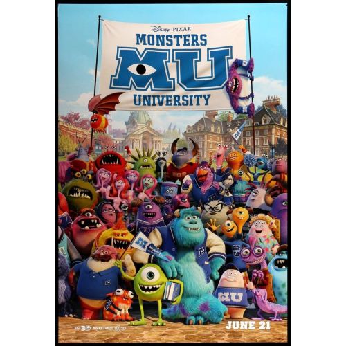 Sevimli Canavarlar Üniversitesi Film Posteri Sevimli Canavarlar Üniversitesi Film Posteri