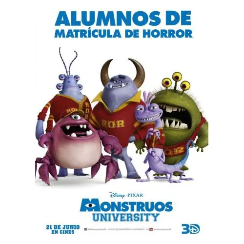 Monsters University Movie Poster 2 The Monsters University Movie Poster 2 brilliantly encapsulates the essence of this animated