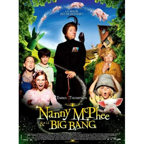 Sihirli Dadı Film Posteri Film posteri, Nanny McPhee filminin ilginç dünyasına bir bakış sunuyor. Kirk Jonesun yönettiği