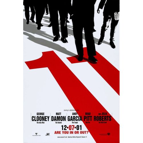 Oceans 11 Film Posteri
