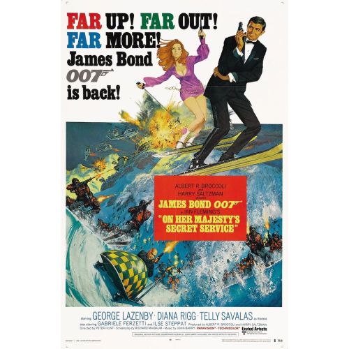 On Her Majesty's Secret Service Movie Poster
