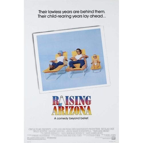Yükselen Arizona Film Posteri Yükselen Arizona Film Posteri