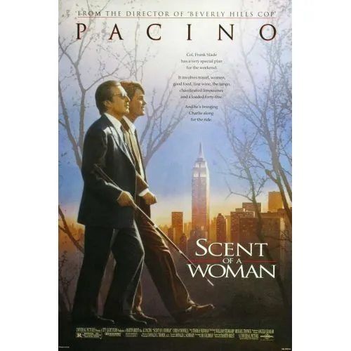 Kadın Kokusu Film Posteri Film Posteri Kadın Kokusu Film Posteri Bir Kadının Kokusu film posteri, Martin Brest tarafından yönetilen ve 1992 yılında yayınlanan