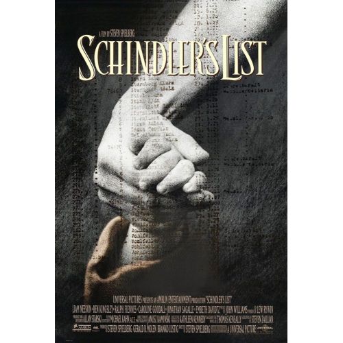 Schindlers List Movie Poster The Schindlers List movie poster holds significance as it encapsulates the film, which was