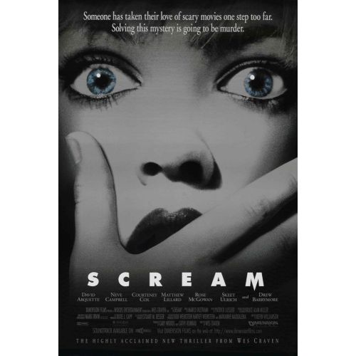 Scream Movie Poster 2 Scream Movie Poster 2 provides a chilling glimpse into the classic horror movie. Directed by Wes Craven