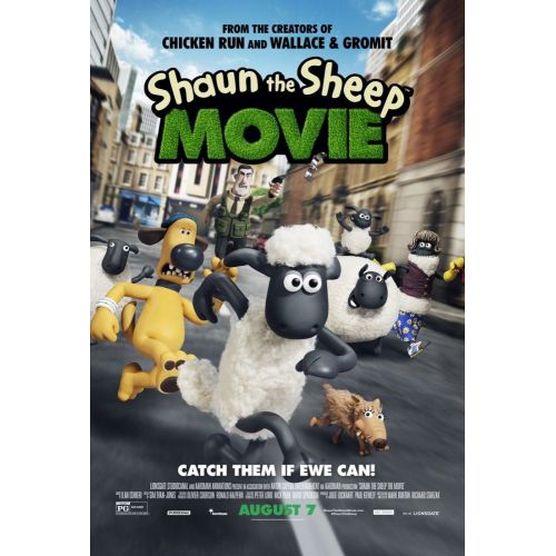 Shaun The Sheep Movie Poster The Shaun the Sheep movie poster features our favorite woolly protagonist, Shaun. The film is a