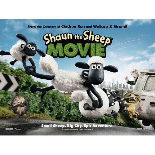 Shaun The Sheep Movie Poster 3 The movie poster gives a snapshot of the fun-filled and thrilling adventure in store for viewers.