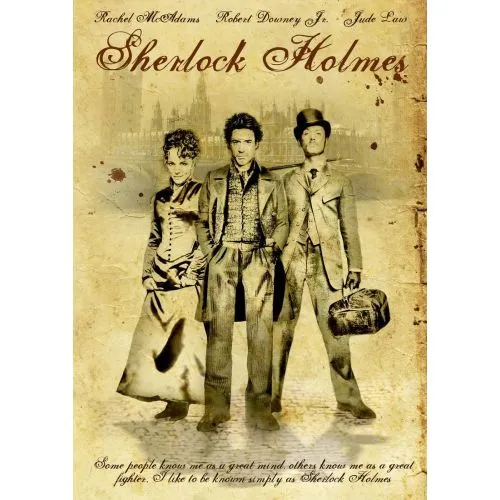 Sherlock Holmes Movie Poster Sherlock Holmes, one of the most iconic detective stories crafted by Sir Arthur Conan Doyle. This