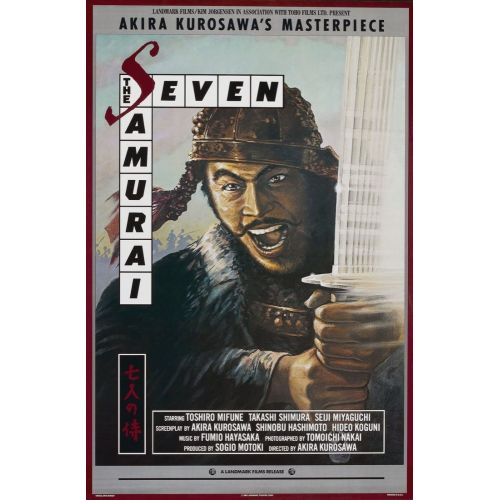 Yedi Samuray Film Posteri 2 Yedi Samuray Film Posteri 2